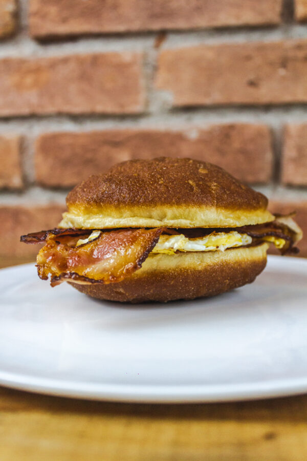 Donut Ovos e Bacon