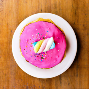 Donut Gourmet Unicórnio Rosa
