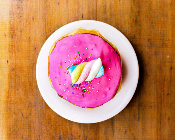 Donut Gourmet Unicórnio Rosa
