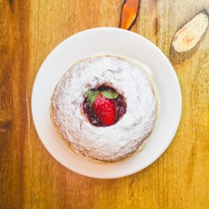 Donut Gourmet Geleia de Morango